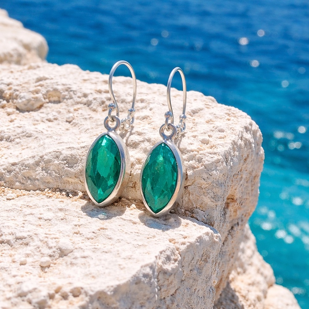 Emerald Earrings - image 7